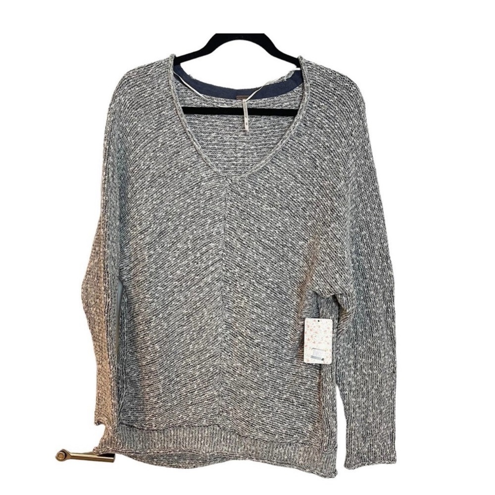 NWT Free People V-neck Sweater Sz M